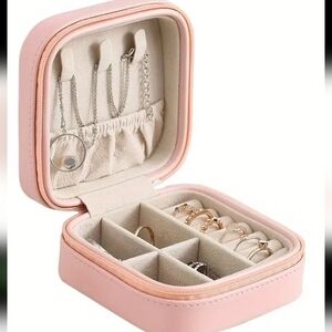 1pc Luxurious Travel Jewelry Box - Women's Accessories